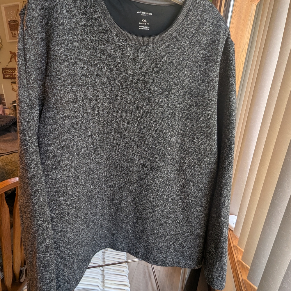 Van Heusen Charcoal Knit Pullover